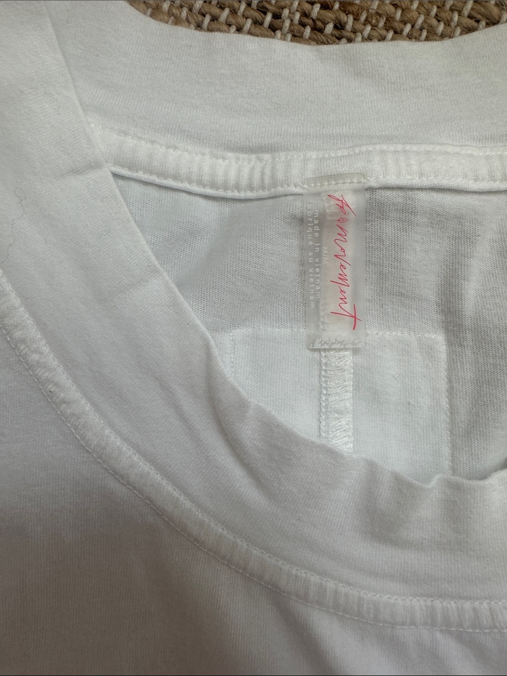 Free People FP Movement Game Time Logo Tank Two Medium M - Picture 3 of 6